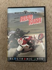 Road Rash Sega Mega Drive PAL Game Complete with Manual