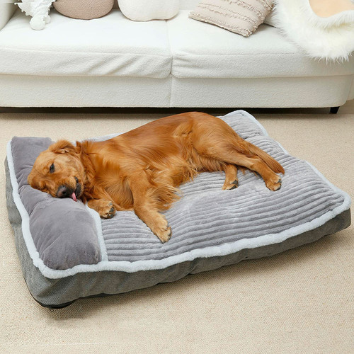 Cozy large dog bed with - large,