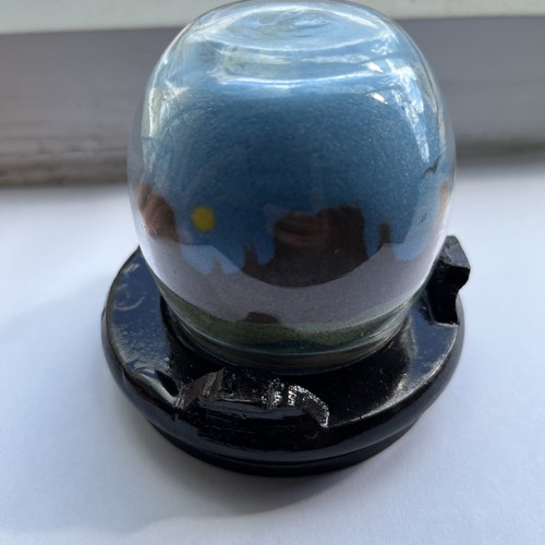 Vintage sand art glass - vintage,