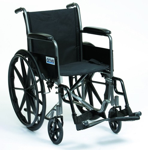 Drive silver sport folding - silver,