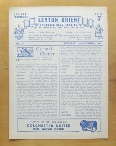 Leyton orient colchester - orient,