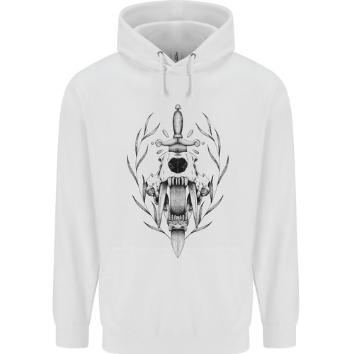 Sabre tooth tiger skull - tooth,