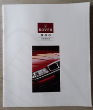 Rover 800 Range Brochure LF 1994 - 820 825 827 i Si SLi Vitesse Sterling Coupe