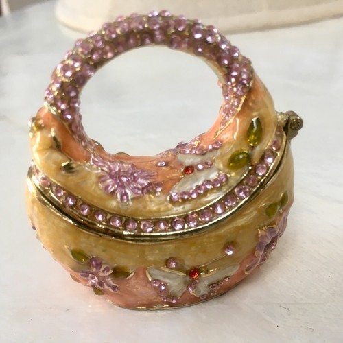 Beautiful handbag trinket box - handbag,