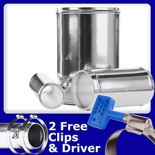 Alloy Aluminium Hose Joiner Connector Silicone Metal Pipe Beaded Swaged Join