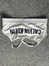 Calvin Klein White Sports Bra Size Small