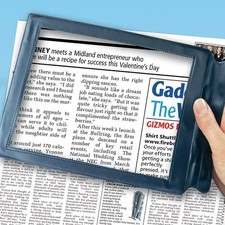 A4 Full Page Magnifier Sheet