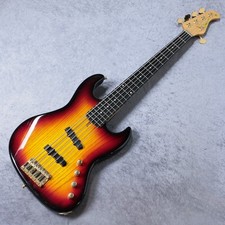 [Moon Guitars] JJ-5 Used Ebony fingerboard 5 string Sunburst With Soft Case
