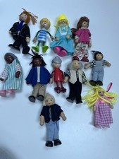 Wooden Family Dolls  Flexible