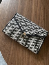 Primark Black And Beige Clutch