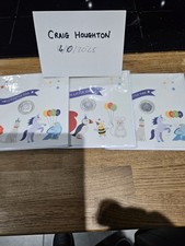 Royal Mint Hello Little One Silver One Penny x 3 Coins