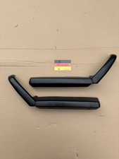 VW GOLF JETTA CADDY MK1 CABRIOLET INTERIOR ARMRESTS DOOR PULL GRAB HANDLES BLACK
