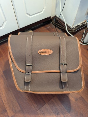 Panniers retro faux leather