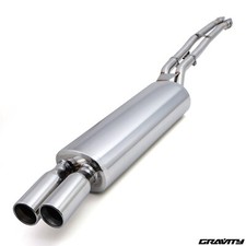 BRUSHED EXHAUST SYSTEM
