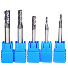 5PCS SOLID CARBIDE END MILL 4