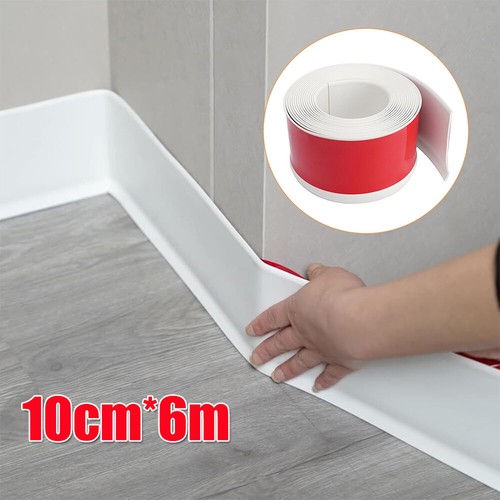 Pvc flexible skirting board - 6m,