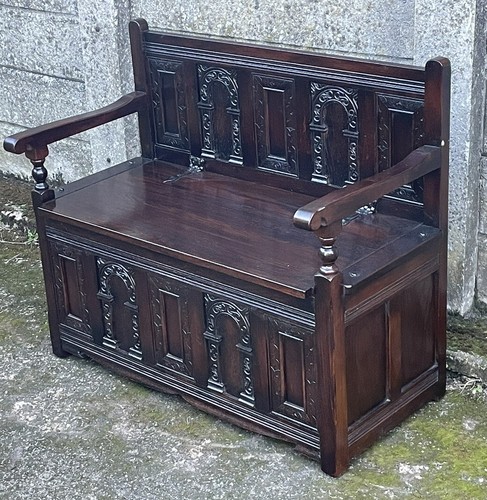 Solid carved oak - solid,