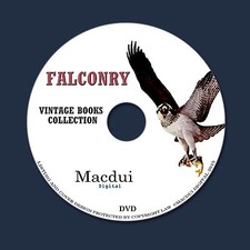 Falconry, Coursing, Hawking Old Books Collection 37 PDF E-Books on 1 DVD