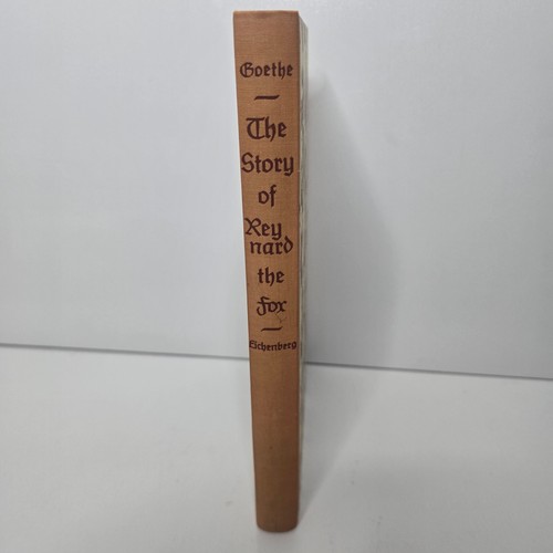 Goethe the story reynard - the,