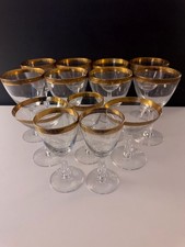 Vintage Gold Band Rim Glasses