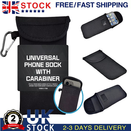 Neoprene phone case sock - case,