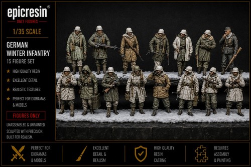 Post resin model 35 scale - resin,