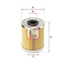 S 0492 N FUEL FILTER SOFIMA