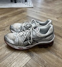 ASICS Gel-Kinsei OG Men’s UK 10 Silver & White Athletic Trainers Low Top*