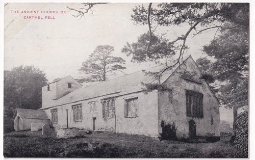 The ancient church cartmel - the,
