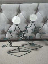 Two Beautiful Green Christmas