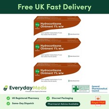 Hydrocortisone Ointment 15g x3 | Bite, Sting, Swelling & Itch Relief Cream