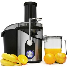Andrew James 850W AJ-0614YB Centrifugal Power Juicer 800W Power | Two Speed