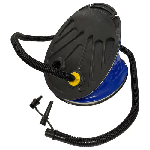 Bravo 5ltr foot pump blue - bravo,