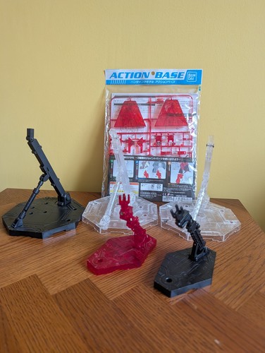 Six gundam action base - gundam,