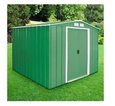 Garden Shed 8 x 8ft Sapphire Apex Metal - Assembly Service Available