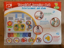 Mothercare My Baby Dove Two Sided Learning Desk - Sit Down, Play and Learn
