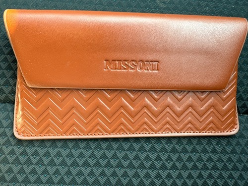 Missoni embossed brown - brown, leather