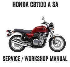 2013-2016 Honda CB1100A CB 1100 A SA Repair Workshop Service Manual PDF File
