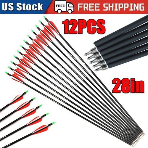 12pcs inch carbon arrows - 12pcs,