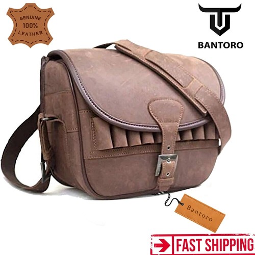 Brown canvas real leather - real,