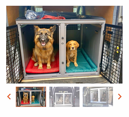 Transk9 vb2 dog crate with - dog, two