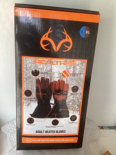 Realtree adult heated gloves - realtree,