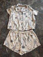 M&S Silky Pjs Size 16