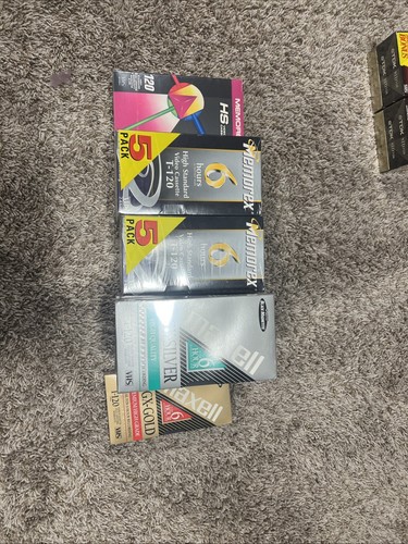 Maxell vhs tape silver - maxell, gx-silver