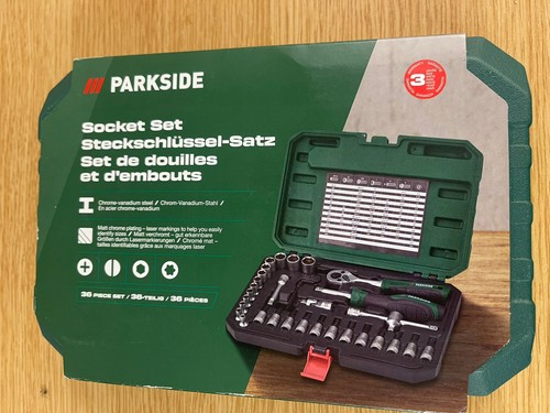 Parkside 36pc socket - 36pc, 1/4"