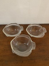 Vintage Set Of Three Pressed