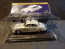 Atlas Editions Best Of British Police Cars Jaguar MKII Bedfordshire Police 