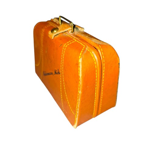 Vtg handmade travel bar set - travel,