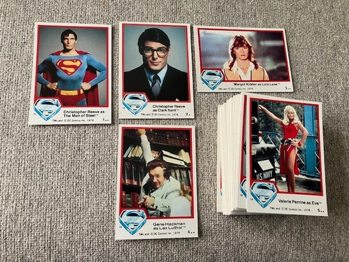 1978 topps superman - 1978, 66-card