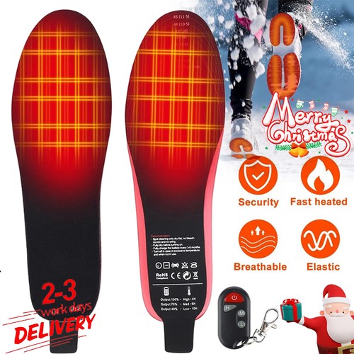 Heated insoles rechargeable - heated,